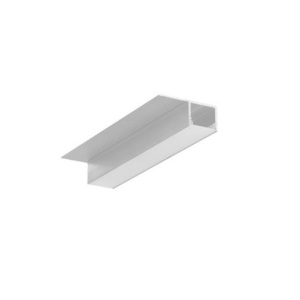 Profil LED încastrat PLANE14 SIDE, aluminiu neanodizat, lungime 2m - Img 4