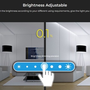 Set MiBoxer Dimmer și telecomandă RF, 12A, 12-24V, 2.4GHz - Img 3
