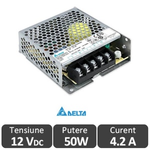 Sursa alimentare LED Delta Electronics 50W 12V 4,2A