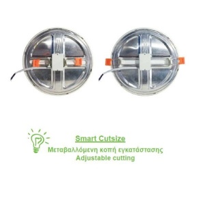 ACA Lighting Panou Led Rotund Flexi Alb 15W - Img 2