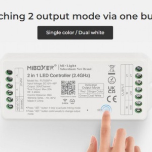 Controler MiBoxer Smart Power monocolor/CCT wireless , 20A, 12-24V - Img 5