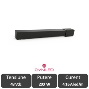 OMNILED Sursa alimentare șină ultra slim 200W 48V IP20