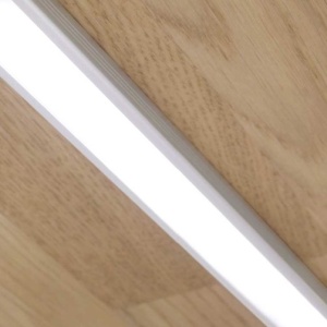 Profil LED aparent SURFACE 10, aluminiu neanodizat, lungime 2m - Img 5