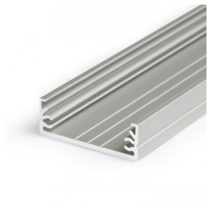 Profil LED aparent WIDE 24, aluminiu anodizat, lungime 2m