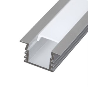 Profil LED tip A206, pentru montaj incastrat, lungime 2m