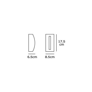 VK Light Led Iluminat Perete Accent 3W 3000K IP65 Alb sau Negru - Img 3