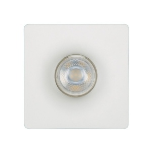 VK Light Spot rotund VK/09029 1XGU10 alb trimless IP20  - Img 2
