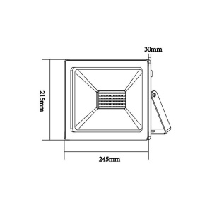 Aca Lighting - Proiector LED de Exterior 100W IP66 3000/4000 sau 6000K Alb sau Negru - Img 2