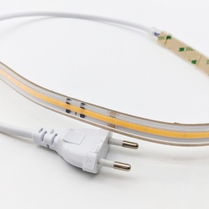 Bandă LED flexibilă COB 230V 13W/m 432led/m CRI90 3000K, IP67,rolă 10 metri - Img 4