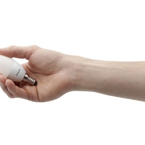 Bec LED Philips - CorePro LEDcandle 3,5W E14 230V B38 alb-cald - Img 2
