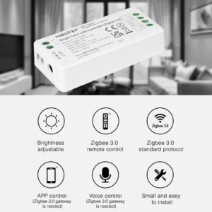 Controler Zigbee MiBoxer Smart monocolor RF, 12A, 12-24V - Img 3
