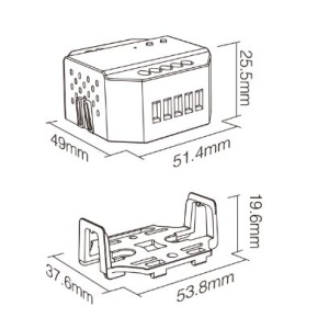 Dimmer Triac Zigbee 3.0+ RF 2.4 + Push Dimmer 230V,1.36A 300W - Img 4