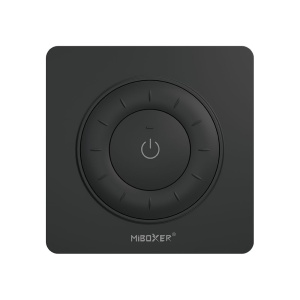 MiBoxer Telecomandă rotundă K3P Monocolor/CCT Perete 1 zonă RF Alb sau Negru