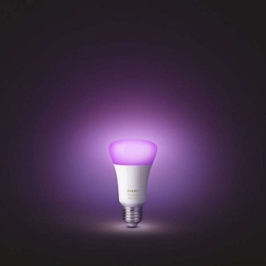 Philips - Set becuri HUE RGB 10W A60 E27 (3 becuri + 1 bridge + 1 dimmer) - Img 4