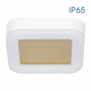 Plafonieră LED Vivalux DOLCE 15W Pătrat Alb sau Negru alb-neutru IP65 - Img 2