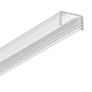 Profil aluminiu aparent UNI14, alb, lungime 2m