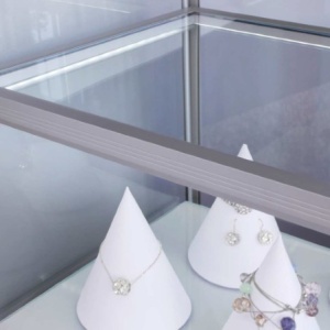 Profil LED pentru sticlă EDGE 10, aluminiu neanodizat, lungime 2m - Img 5