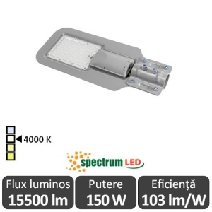 Spectrum - Klark Corp iluminal stradal cu LED 150W 4000K alb-neutru