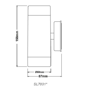 Spot exterior aparent 2XGU10 IP44 - Img 5