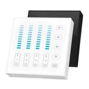 Telecomanda MiBoxer Monocolor Smart Perete 4 zone Alb sau Negru - Img 4