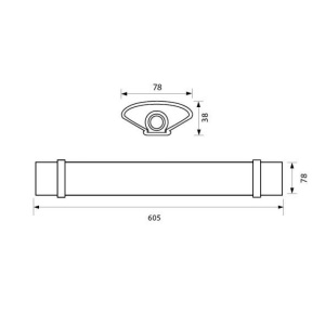 Vivalux KENT LED 18W 4000K Alb-Neutru IP65 - Img 3