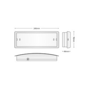 GR-8/led - Corp de iluminat de urgenta cu LED, autonomie 90 min - Img 3