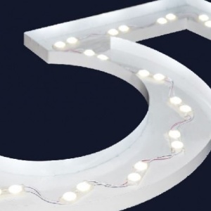 Modul LED 0.48W SMD5050 12Vdc IP65, alb-rece - Img 3