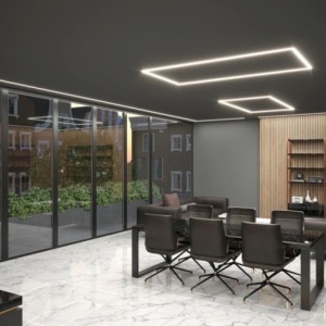 Profil LED încastrat PLANE14 SIDE, aluminiu neanodizat, lungime 2m - Img 7
