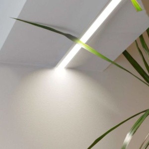 Profil LED încastrat SMART-IN16, negru, lungime 2m - Img 4