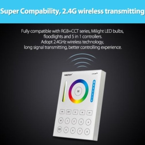 Telecomanda perete MiBoxer wireless 8 zone RGB/RGBW/RGB+CCT - Img 5