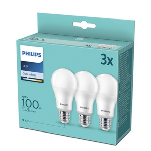Bec led Philips 13-100W 3 bucati 4000K