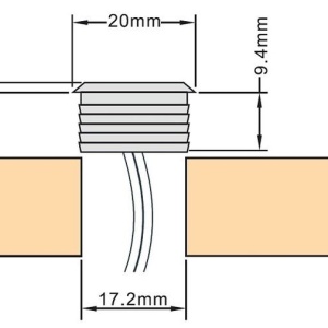 Dimmer Touch mobilier funcție On/Off 5A, 12-24V - Img 2