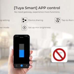 Dimmer Triac RF + Push Dimmer WIFI 230V,1.36A 300W - Img 4