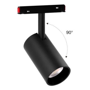 MIBOXER Proiector șină magnetică Zigbee + RF Dimabil 25W RGB+CCT Negru - Img 4