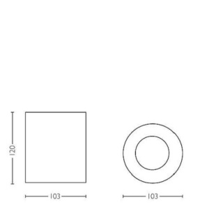 Philips - Spot aplicat HUE Pillar Alb 1x5.5W LED - Img 5