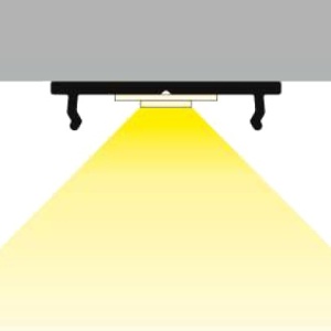 Profil LED aparent FIX 12, aluminiu, lungime 2m - Img 3