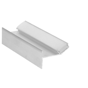Profil LED aparent GLOW12 DOWN, aluminiu neanodizat, lungime 2m - Img 4