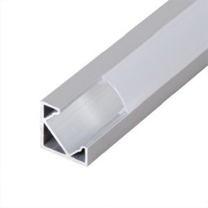 Profil LED de colt tip A205,pentru montaj aparent, lungime 2m