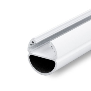 Profil LED mobiler OVAL 20, alb, lungime 2m