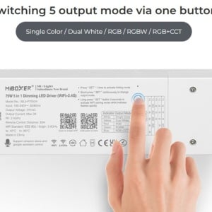 Sursă 75W 24V și Controler Smart 5 în 1 MiBoxer WIFI/BLUETOOTH/RF - Img 5
