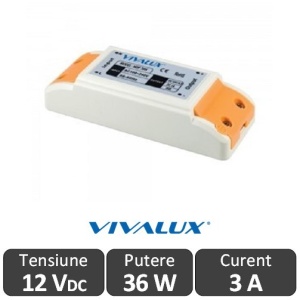 Sursa alimentare MPD LED 36W 12V-3A