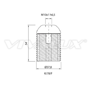 Vivalux Dulie E27 Alb K78F/N - Img 2
