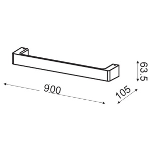 CORP ILUMINAT ACA LIGHTING ZD810418LEDGY GRI LED