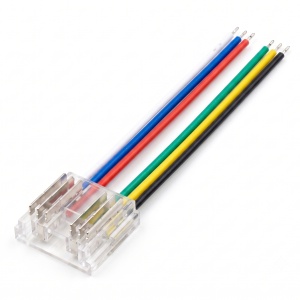 Conector alimentare pentru banda LED COB RGB+CCT 12mm - 1bucată