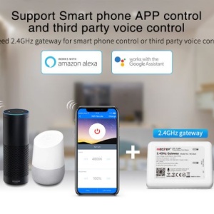 Controler MiBoxer Smart monocolor IP66 RF, 12A, 12-24V - Img 3