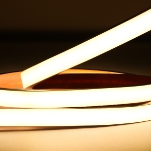 Omniled Bandă LED flexibilă de saună Premium COB 10W/m 480led/m CRI90 24V, IP67,rolă 10m - Img 4