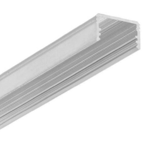 Profil aluminiu aparent UNI14, aluminiu neanodizat, lungime 2m