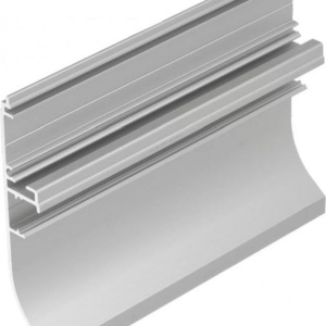 Profil aluminiu plintă Skirt10, alb, lungime 2m - Img 3