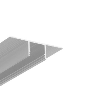Profil LED încastrat PLANE14 IN, aluminiu neanodizat, lungime 2m