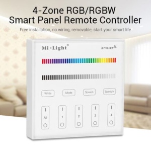 Telecomanda perete MiBoxer wireless 4 zone RGB/RGBW - Img 2
